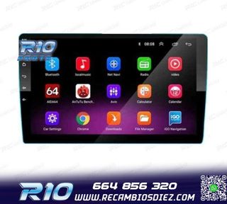 RADIO 9" GPS ANDROID 13 QUAD CORE 64GB ROM