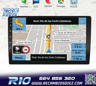 RADIO 9" GPS ANDROID 13 QUAD CORE 64GB ROM