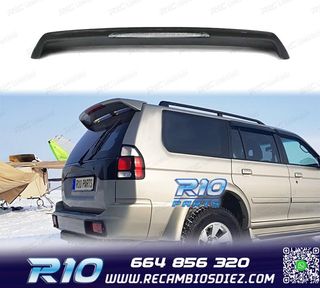 ALERON SPOILER MITSUBISHI MONTERO PAJERO 03-15 + LUZ FRENO