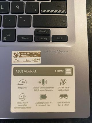 Portátil Asus Vivobook i7 16GB RAM 512GB Gen12