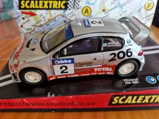 Scalextric Peugeot 206 WRC Rally