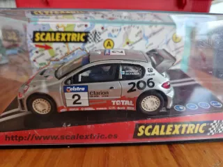 Scalextric Peugeot 206 WRC Rally