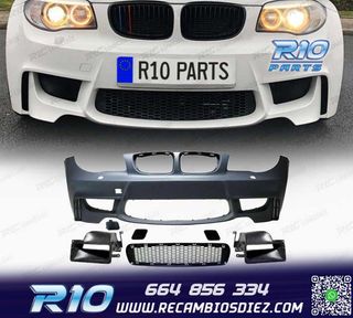 PARAGOLPES DELANTERO BMW E81 E87 E82 E88 06-10 LOOK 1M + CON
