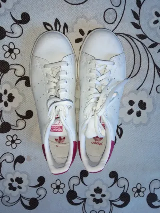 Adidas Stan Smith Blancas y Rosas