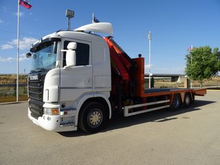 Scania G 400-CAMIONES PORTAMAQUINARIAS