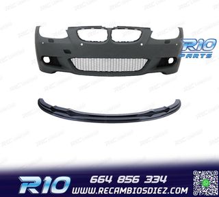 PARAGOLPES DELANTERO + LIP FRONTAL BMW E92 E93 06-09 PACK M