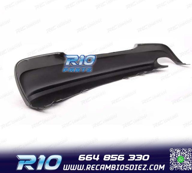 DIFUSOR BMW E90 E91 LOOK M DOBLE SALIDA