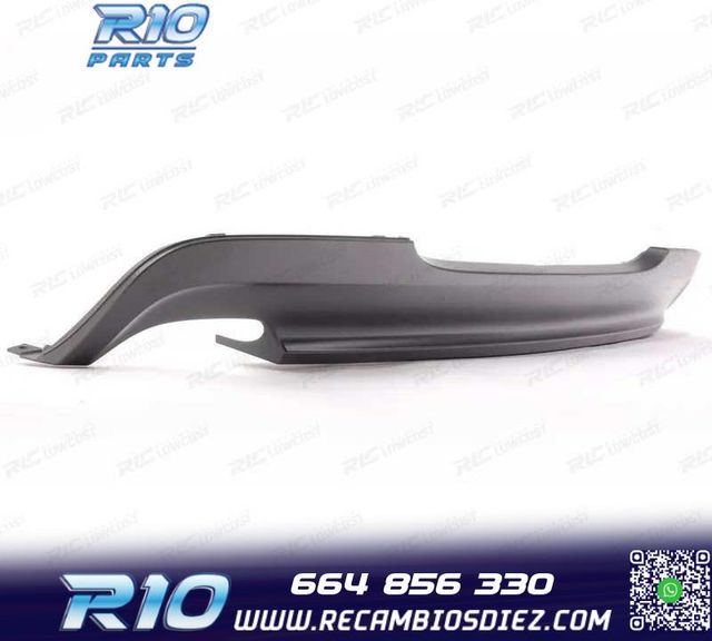 DIFUSOR BMW E90 E91 LOOK M DOBLE SALIDA