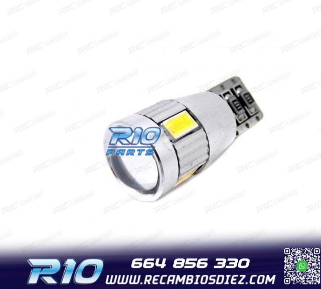 BOMBILLA LED CANBUS H-POWER W5W T10