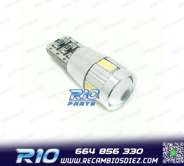 BOMBILLA LED CANBUS H-POWER W5W T10