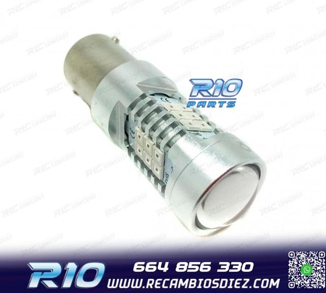 BOMBILLA LED PY21W AMBAR CANBUS