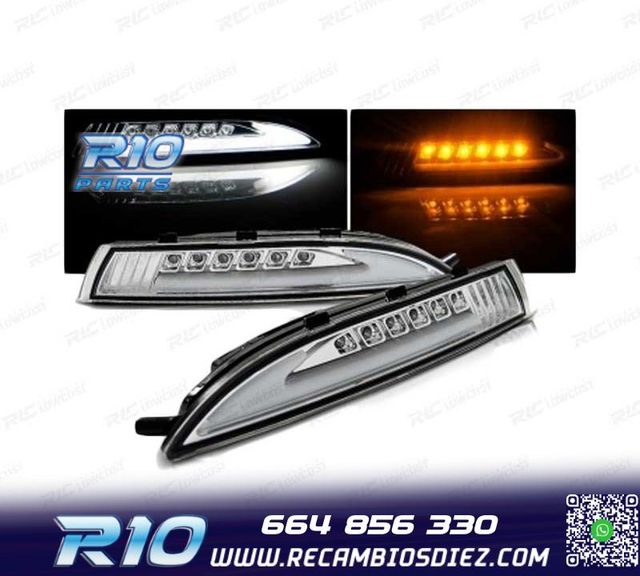 KIT LUZ DIURNA PARA VOLKSWAGEN VW SCIROCCO III TUBE LIGHT +