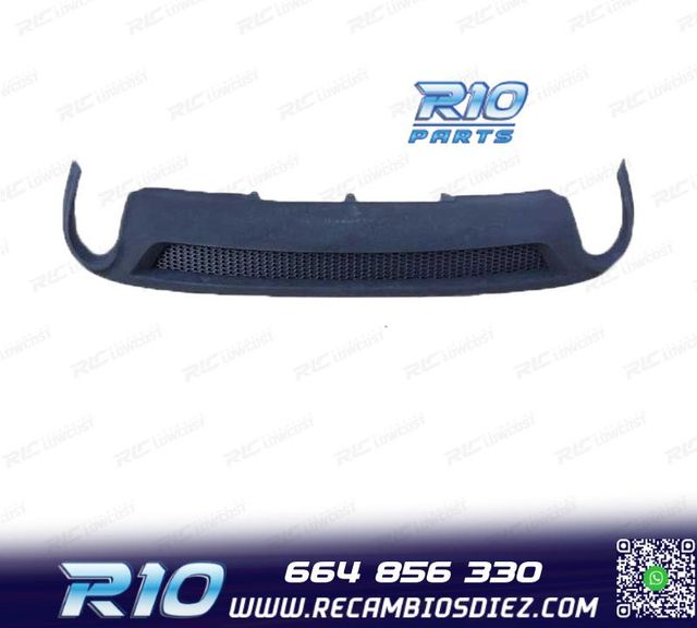 DIFUSOR AUDI A5 COUPE 07-11 LOOK S-LINE