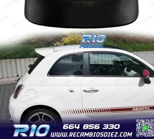 ALERON SPOILER TRASERO PARA FIAT 500 12-