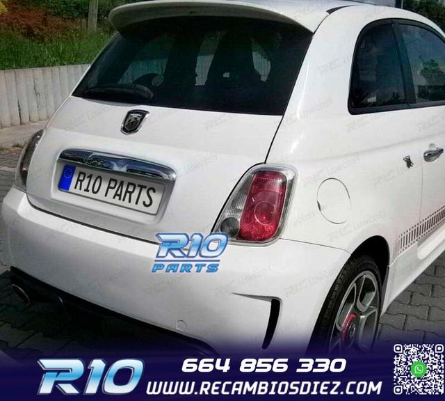 ALERON SPOILER TRASERO PARA FIAT 500 12-