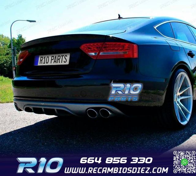 DIFUSOR AUDI A5 B8 B81 SPORTBACK 09-11 LOOK ABT