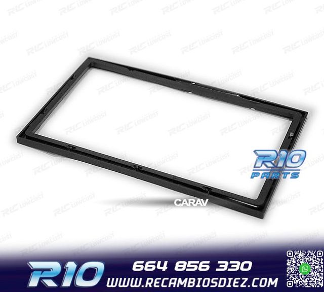 MARCO NEGRO RADIO 2-DIN PARA MERCEDES VOLKSWAGEN VW SKODA SE