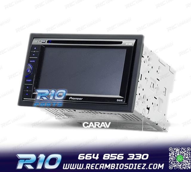 MARCO NEGRO RADIO 2-DIN PARA MERCEDES VOLKSWAGEN VW SKODA SE
