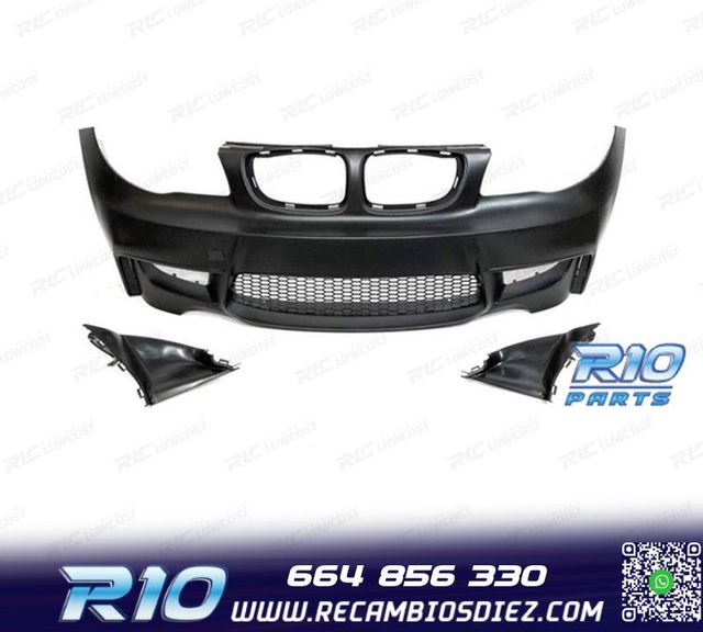 PARAGOLPES DELANTERO BMW E81 E87 E82 04-12 LOOK EVO1
