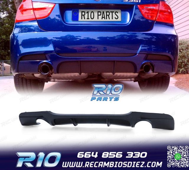 DIFUSOR BMW E90 E91 LOOK M PERFORMANCE