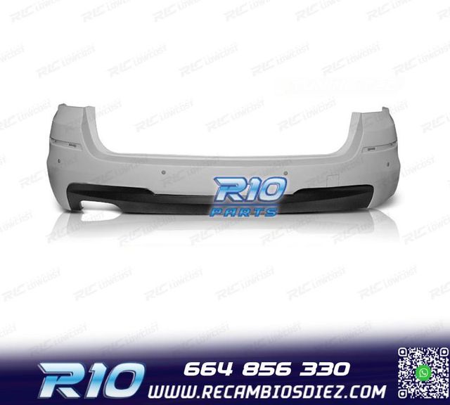 PARAGOLPES TRASERO BMW F11 TOURING LOOK M PDC