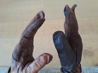 Guantes de piel para equitación o trabajo