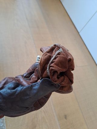 Guantes de piel para equitación o trabajo