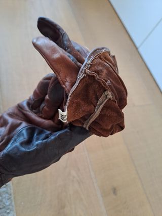 Guantes de piel para equitación o trabajo