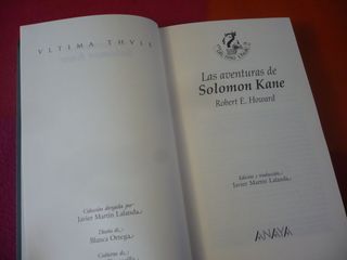 LAS AVENTURAS DE SOLOMON KANE ( ROBERT E. HOWARD )