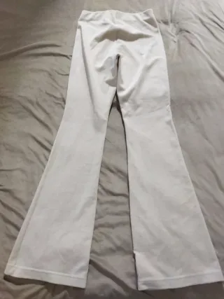 Leggings de pana Calzedonia blanco roto