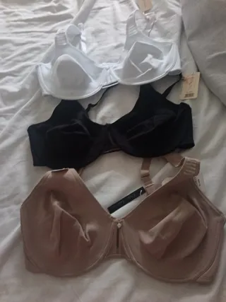 Sujetador beige negro y blanco todas tallas