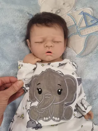 Bebé Reborn Silicona Blanda