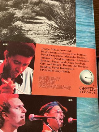 Pat Metheny Group Vinilo LP Jazz