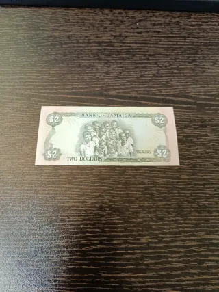 2 Vecchie Banconote della Giamaica