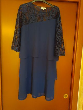 Abito donna Chic & Charming blu taglia L