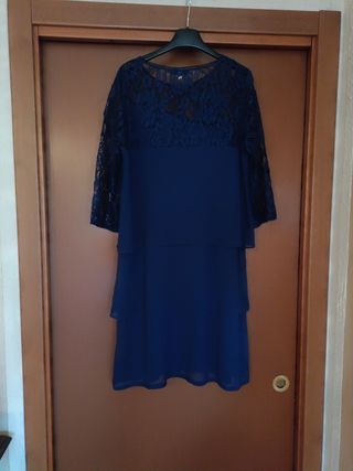 Abito donna Chic & Charming blu taglia L