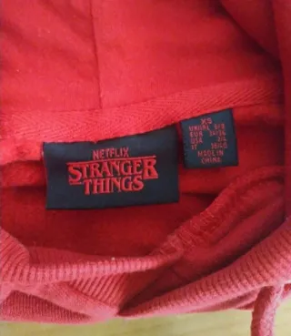Sudadera Stranger Things Roja
