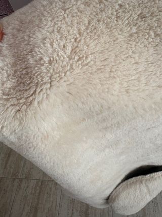 Chaqueta Bershka pelo marrón Talla S