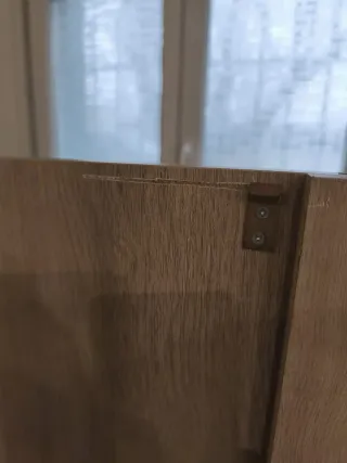 Mesa de salón extensible madera y metal