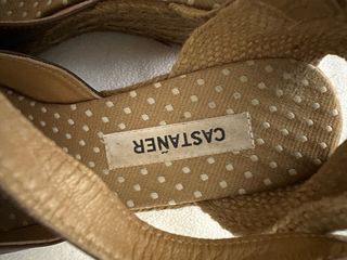 Espadrillas Castaner zeppa pelle 40