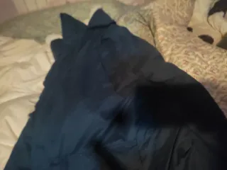 Cazadora azul y blanca Talla 46