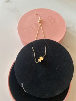 Pulsera Oso Oro y Lapislázuli Tous