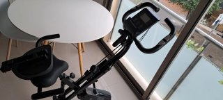 Bicicleta Estática Plegable Premium