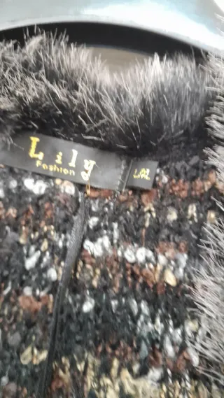 Cappotto lungo in acrilico elasticizzato