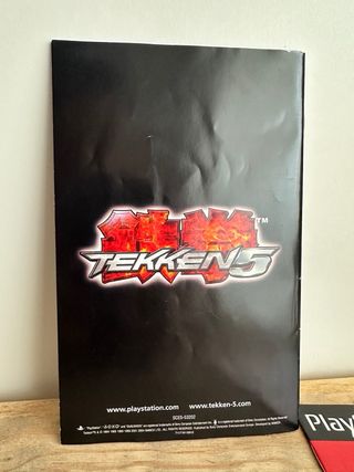 Carátula Tekken 5 PS2 + Manual PS2