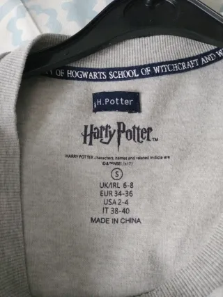 Sudadera Harry Potter Gris