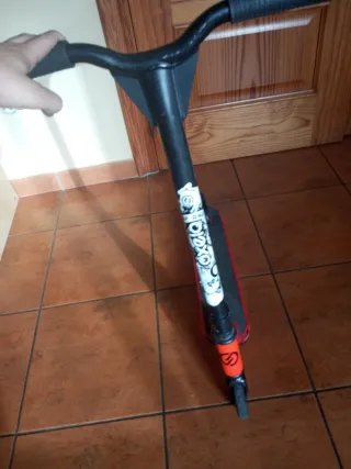 Patín un poco viejo pero se puede usar pero sirve