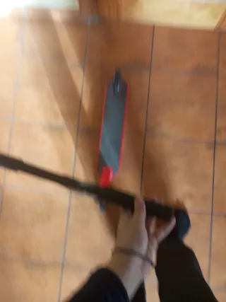 Patín un poco viejo pero se puede usar pero sirve