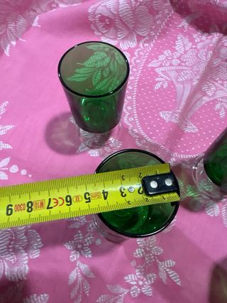 Calice da liquore verde Luminarc - Set di 5