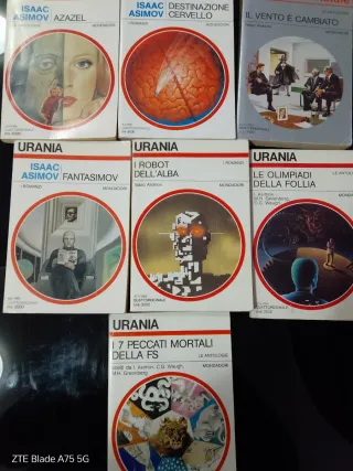 7 libri di Isaac Asimov urania